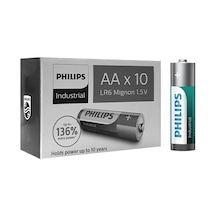 Lr6ı10c/10 Endüstriyel Aa Pil 10 Lu Karton Kutu