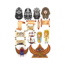Mısır Temalı Sticker Set-2 13 Parça Telefon, Tablet, Defter, Laptop Sticker
