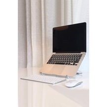 Aliminyum Ayarlı Laptop Tablet Notebook Yükseltici Tutucu Cin272 Abanoz