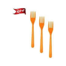 Roll-Up & Astaş Plastık Turuncu Partı Çatal 25 Lı Pk Turuncu