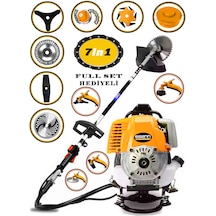 Eisenn EX-553 Sırt Tipi 7in1 Benzinli Tırpan Çim Biçme Makinesi