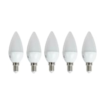 Ct-4079 7w Buji Led Ampul 3200k Günışığı E14 5 Adet 5'li Gün Işığı E14 Led Ampul 7 Watt Yok Tr