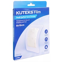 Kuteks Film Pedli Şeffaf Yara Örtüsü 8x10 Cm - 5li
