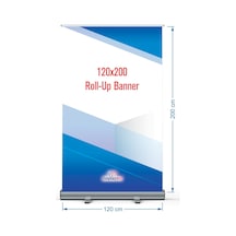 Snapper Roll Up Banner 120 x 200 CM Baskısız