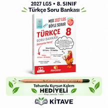 Sinan Kuzucu Yayınları 2027 Lgs 8.sınıf Türkçe Soru Bankası Tohumlu Kurşun Kalem Hediyeli