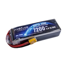 Profuse 3s 11.1v Lipo Li-po Lityum Polimer Batarya - 7200mah, 100c