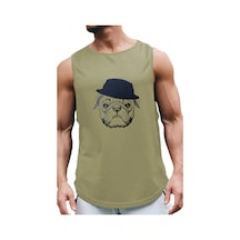 Bluu Curious Kolsuz Sporcu T-shirt Tank Top Spor Atlet