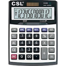 Csl Cs-2592 12 Hane Masa Tipi Hesap Makinesi 010