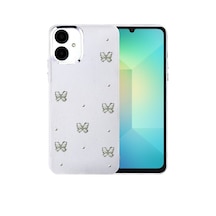 Samsung Galaxy Uyumlu A06 Fiyonk Desenli Kapak - Desen 9 Bz8683140867317