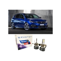 Peugeot 308 Kısa Far Ampulü H7 Mono Yeni Seri Beyaz 2013-2021