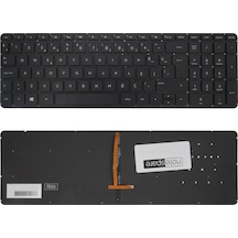 Hp Uyumlu Pavilion 15-p213nt L1t66ea , 15-p213nt L1t66ea Klavye Tr Işıklı Siyah
