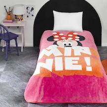 Lisanslı Disney Minnie Mouse Classic Tek Kişilik Battaniye 000000001000049688 Çok Renkli