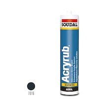 Soudal Acryrub Silikonize Mastik Antrasit Gri 500 Gr 417566