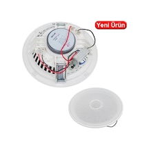 Dexun D-162 16 Cm 50w Alçıpan Tip Trafolu Tavan Hoparlörü Beyaz