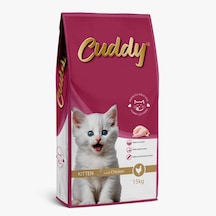 Cuddy Tavuklu Yavru Kedi Maması 15 KG