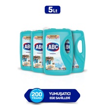 ABC Çamaşır Yumuşatıcısı Ege Sahilleri 4 x 5 L