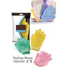 Savory Peeling Etkili Vücut Masaj ve Duş Eldiveni 2'li