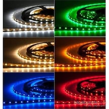 Tek Çipli Silikonlu Şerit Led (5 Metre)