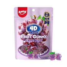 Amos 4d Fruit Gummy Grape Burst 54g