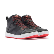 Dainese Daınese Ayakkabı/ Suburb D-wp Black Whıte Red Lava
