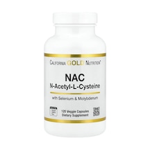 California Gold Nutrition, N-acetyl L-cysteine With Selenium & Molybdenum, 120 Veggie Capsules