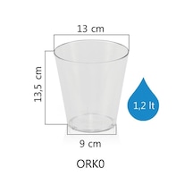 Serinova Orkide Kabı Saksı 1.2 Lt