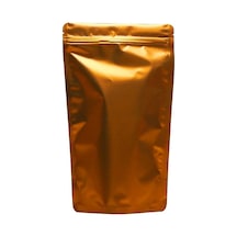 Packtory Turuncu Mat Kilitli Doypack Ambalaj 16X27+4 cm. 500 Gr. -50 Adet