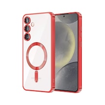 Samsung Galaxy Uyumlu A56 Kross Magneticsafe Kapak - Kırmızı Bzsxx00 1