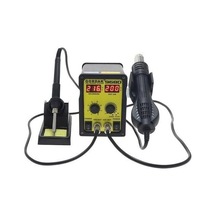 Gordak 968d Dijital Çift Ekran Havya Ve Sıcak Hava Lehim İstasyonu 450w