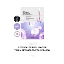 Retinol İçeren Kağıt Maske Truly Retinol Ampoule Mask Pack