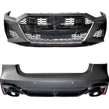 Autogp Audi A7 Rs7 4k Body Kit Tampon Panjur Difüzör 2018+ 4k C8