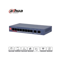 Dahua Cs4010-8et2gt-110 8 Port, Megabit, Poe 110w, 2 Port Uplink, Cloud Yönetilebilir, Switch