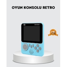 Mey İthalat Taşınabilir Retro Oyun Konsolu 3.5 İnç Lcd, 666 Klasik Oyun, Tv Destekli