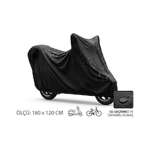 Zensaas41 Motosiklet Ve Scooter Koruma Brandası Su Ve Toz Geçirmez 180x120 Cm Zensaa56