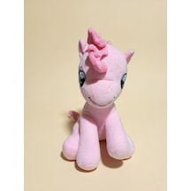 Peluş Unıcorn At 30 Cm-pembe