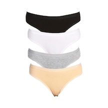 6'lı Kadın Pamuklu Bikini Külot 001