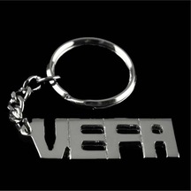 Vefa - 542 - - Nazblsmm - İsimli Anahtarlık Çok Renkli