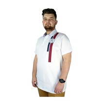 Mode Xl Erkek T Shirt Polo Flight Team 22311 Beyaz 001