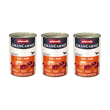 Animonda Gran Carno Sığır Ve Tavuklu Köpek Konserve 400 G X 3 Adet