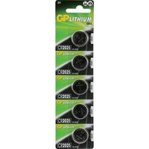 Gp Cr2025 3 Volt Lityum Para Pil 5 Adet