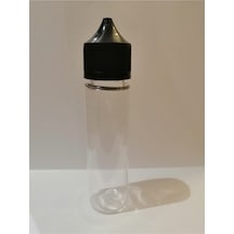 60ml Şeffaf Gorilla Şişe Beyaz Kapak,plastik Şişe,boş Şişe,likit Şişesi,50 Adet
