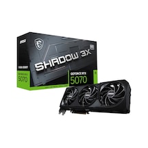 12 Gb Msı Rtx 5070 Shadow 3x Oc Rtx5070 Gdrr7 192b Dx12 Pcıe 5.0 X16 3xdp1xhdmı