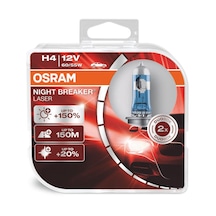 Bulacaksin Osram Night Breaker Laser H4 Ampul 64193Nl - %150 Daha Fazla Işık