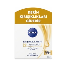 Nıvea 55+ Yaş Kırışıklık Karşıtı +canlandırıcı Yüz Bakım Kremi 50 Ml 5 Adet