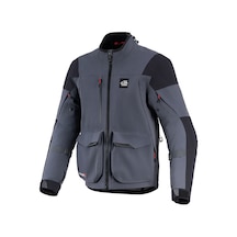 Alpinestars Maxdura Ds Xf Korumalı Motosiklet Montu Koyu Gri Siyah