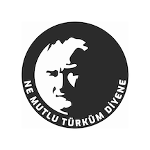 Ne Mutlu Türküm Diyene Duvar-tekne-vitrin-dekor Sticker 40 X 40 Cm
