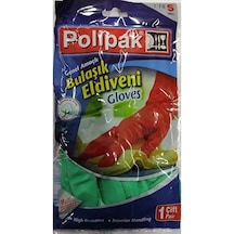 Polipak Bulaşık Eldiveni Gloves S Boy 7-7,5 Yeşil