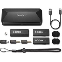 Godox Movelink Mini Kablosuz Mikrofon Kit2 Apple Uyumlu