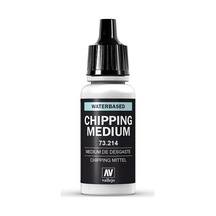 17 Ml. Chipping Medium Wash Pul Pul Dökülme Çizik Oluşturucu Maket Boyası, Vallejo 73214 Standart