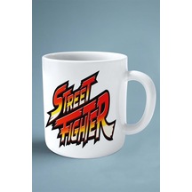 Street Fighter Oyun Baskılı Kupa Bardak Çift Taraflı Kişiye Özel Model 4 Çok Renkli